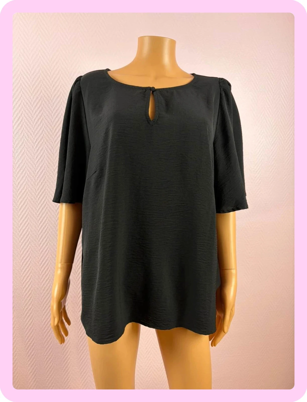 Blusa leve Vero MODA usada uma vez tamanho 50 – photo 2